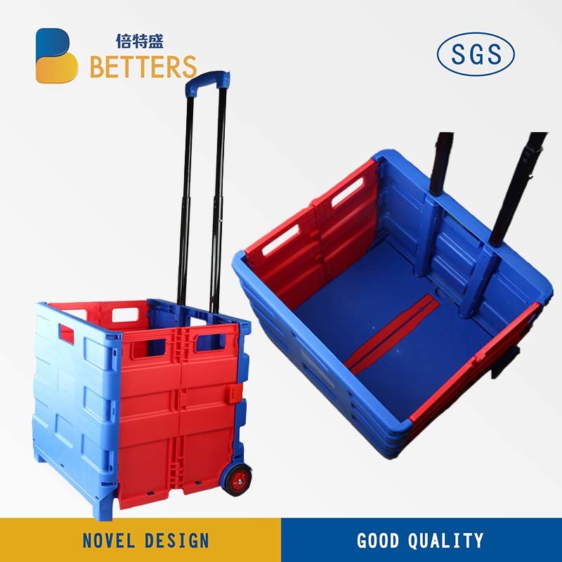 Moving Folding and Portable Luggage Shopping Trolley Box