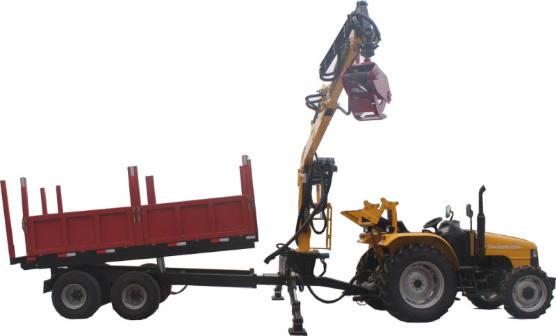 Wood Crane Trailer (TC-8-600)