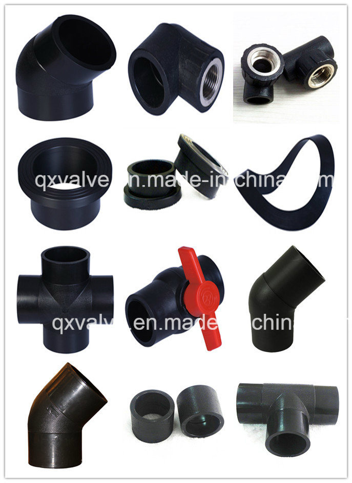 Plastic Equal Tee /HDPE Water Pipe-Used Compact Tee 20~630 mm