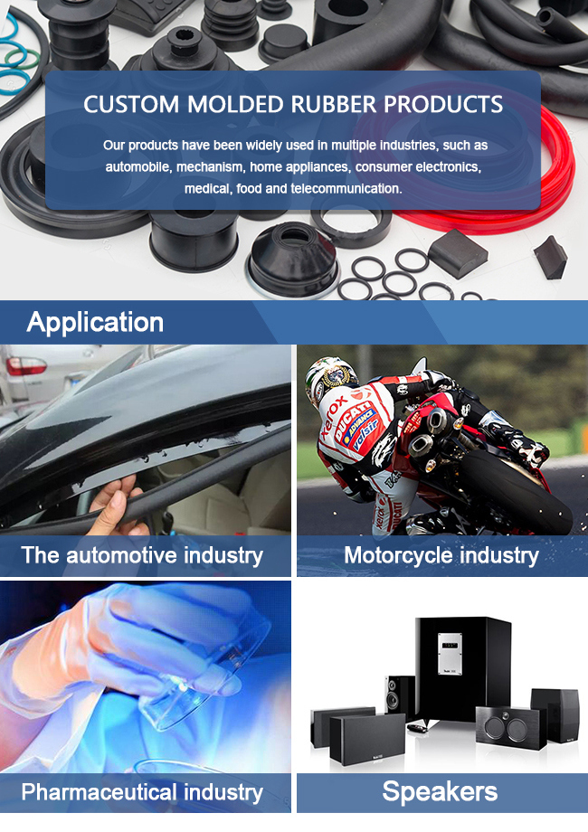 Wholesale OEM Printing Portable Auto Custom Seals Rubber Parts