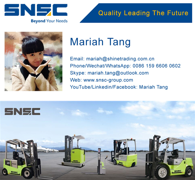 China New Automatic 2t Diesel Forklift