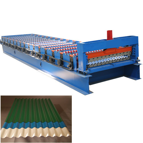 Corrugated Iron Roofing Sheet Making Machine, Steel Metal Forming Machine