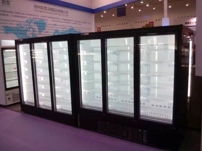морозильная камера со стеклянной дверью1 glass door freezer1