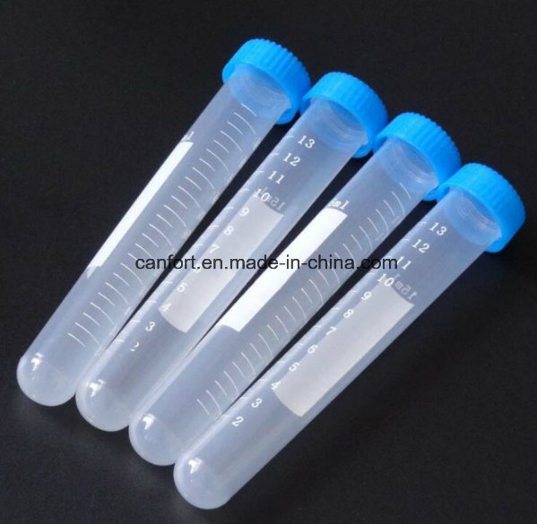Lab Equipment 15ml Centrifuge Tube with Snap Cap and Graduation, Sterile
