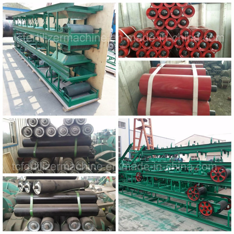 Fertilizer Line Long Distance Bulk Material Handling Belt Conveyor System