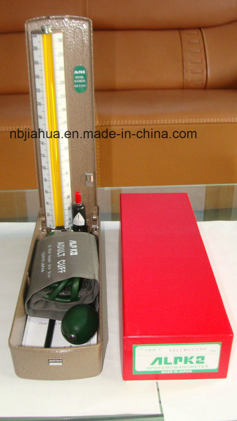 Ce/ISO Passed Medical Japan Type Mercury Sphygmomanometer