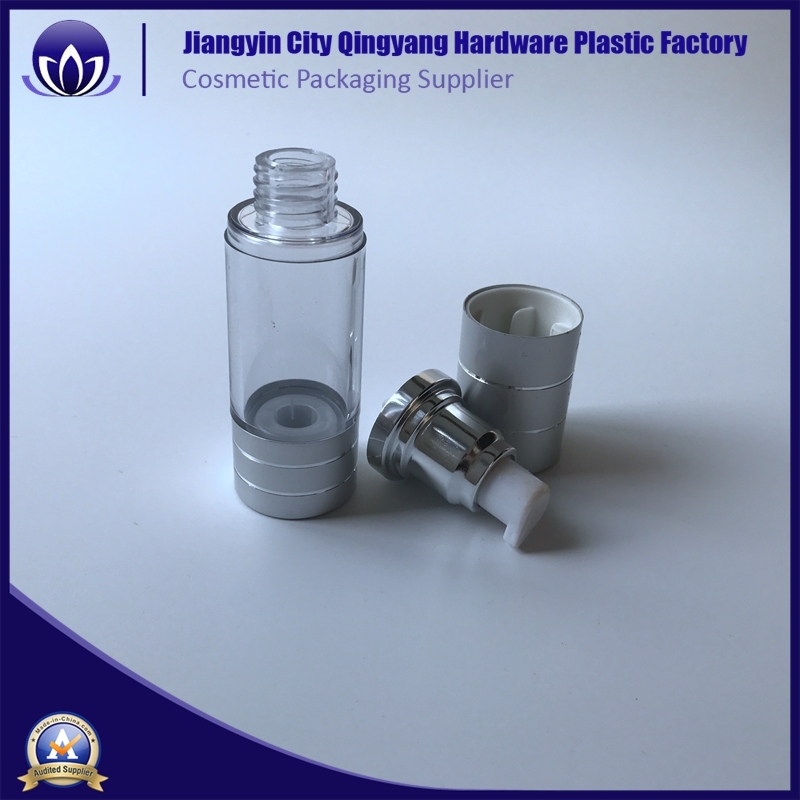 15ml/30ml/50ml Plastic Round Cosmetic Airless Bottle