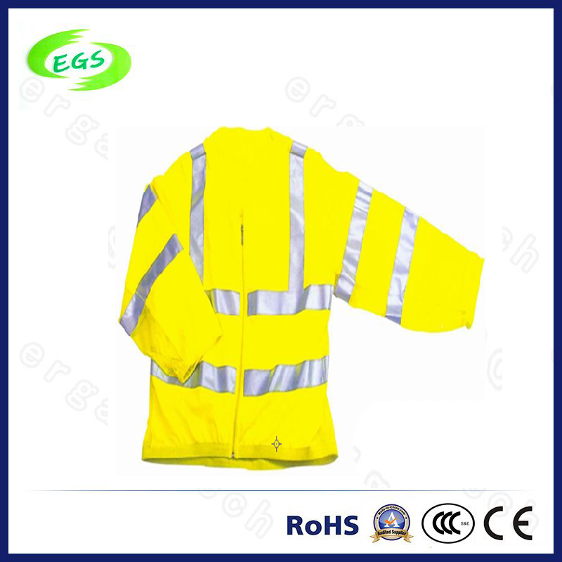 Winter Reflective Padded High Visibility Safety Jacket