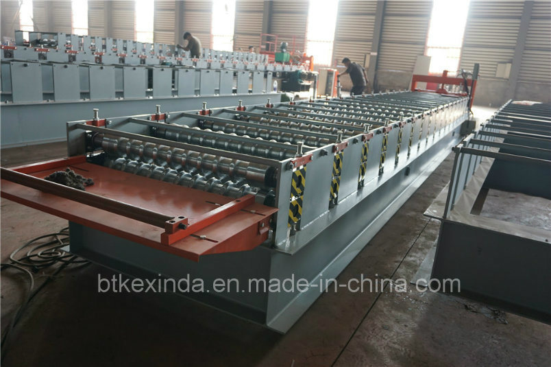 Kxd 800 Corrugated Metal Roofing Sheet Profile Roll Forming Machine