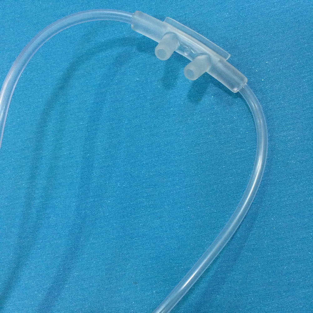 High Output Medical Disposable Nasal Oxygen Cannula for Adult / Pediatric / Infant / Neonate