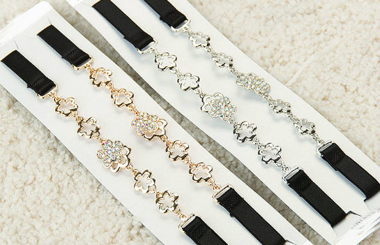 Wholesale Fashion Jewelry Crystal Chain Bra Rhinestone Shoulder Strap Women