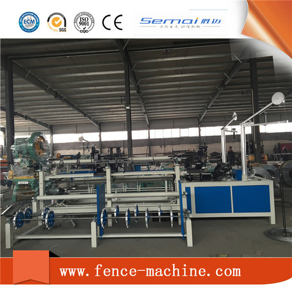 China PVC Chain Link Fencing Machine