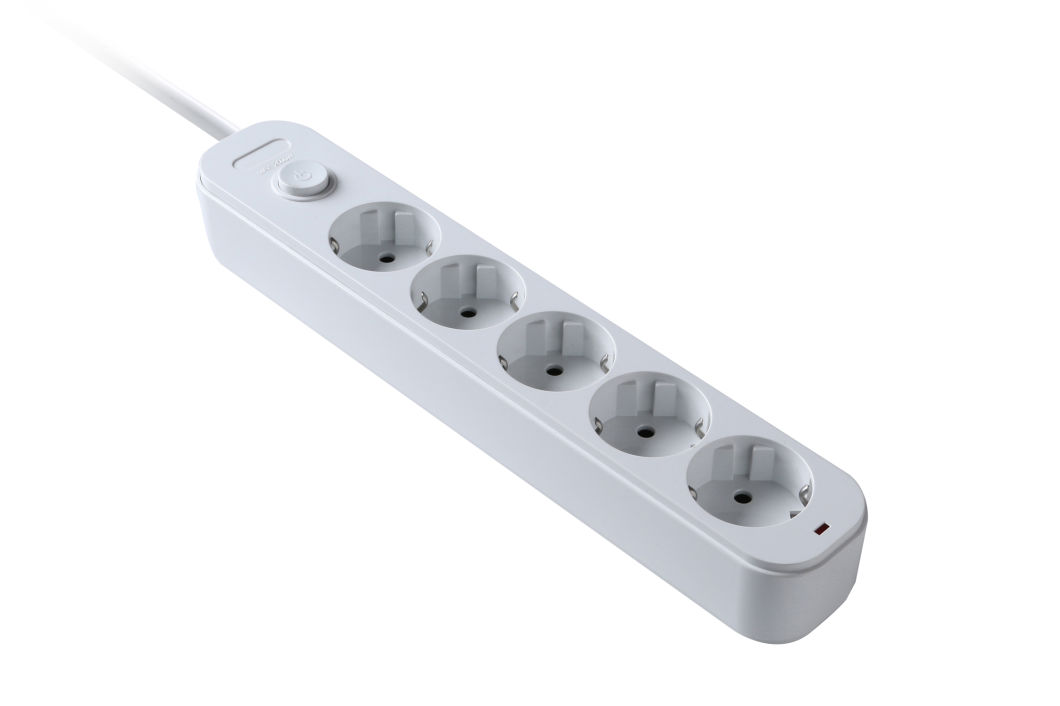 Individual Switch Universal Electric Extension Power Socket (GH5W)