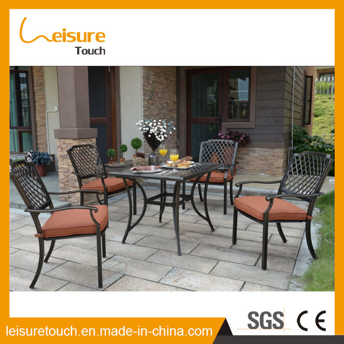 Latest Outdoor Cast Aluminum Patio Table and Chair Garden Set Furniture