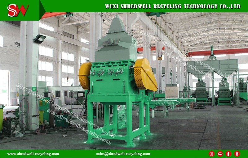 135 Kw Used Tire Recycling Granulator for Making Rubber Granules