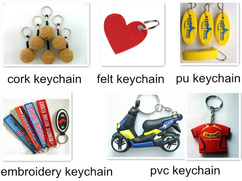 Custom Souvenir Rubberpvceva Key Ring Keychain (GBBP48)