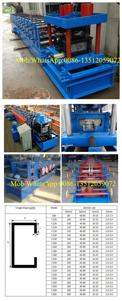 C Purlin Roll Forming Machine Manufacturers