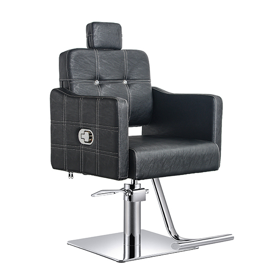 Coffee Color Hydraulic Barber Chair Hair Beauty Salon Equipment