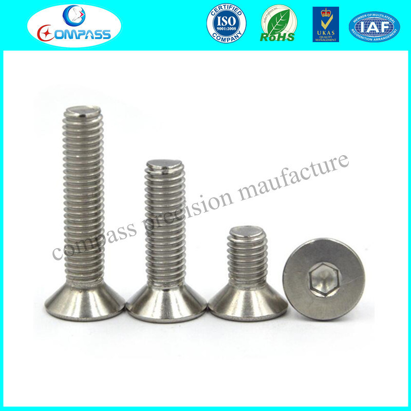 DIN7991 Stainless Steel Countersunk Hex Socket Head Machine Screw