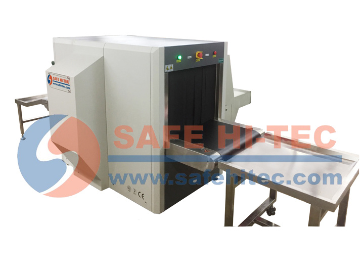 Dual-view Middle size Security System X Ray Baggage Scanner Inspection Detector Machine SA6550D