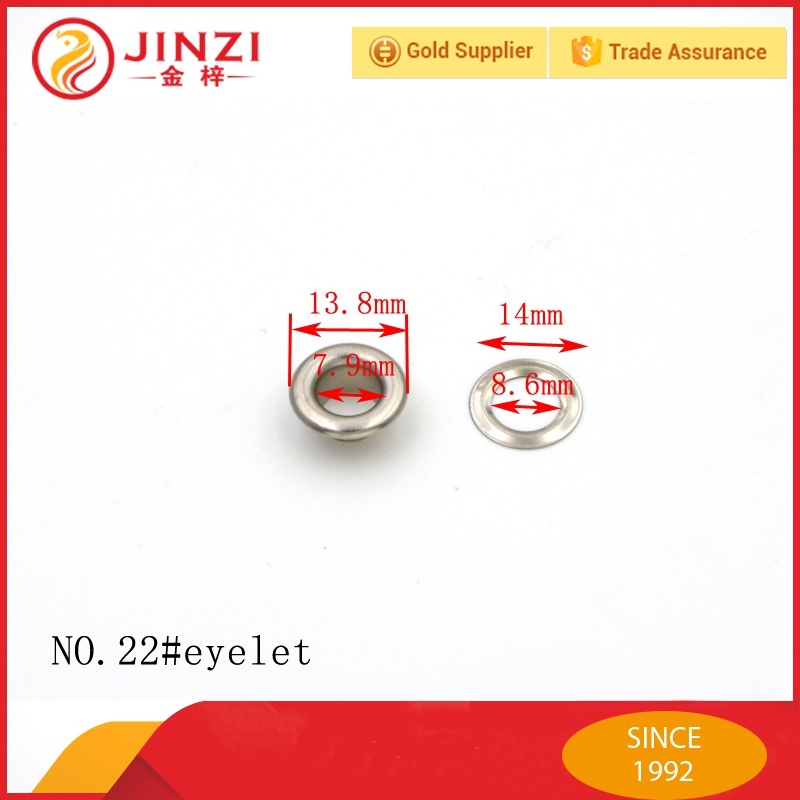 Jinzi Hardware Accessories Shoe Lace Metal Eyelet