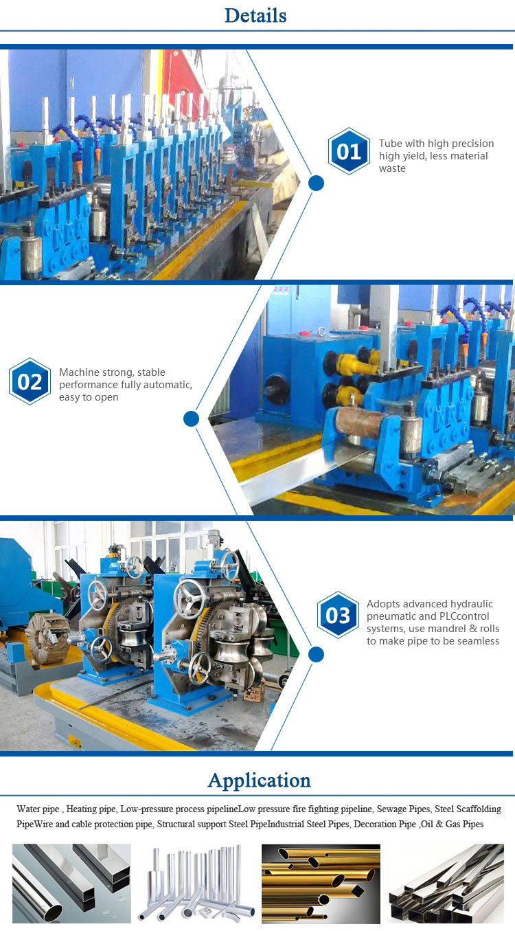 Best Price Automatic High Speed Forming Manufacturer High Frequency Pipe Welding Machine