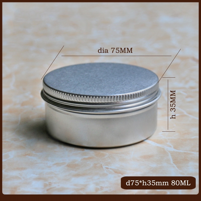 80ml Aluminum Cans Cream Tin Jar