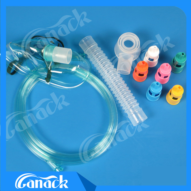 Adjustable Venturi Mask with Six Diluters with Ce ISO