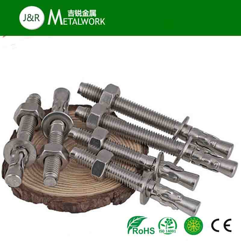 Stainless Steel SS304 SS316 Wedge Anchor Bolt
