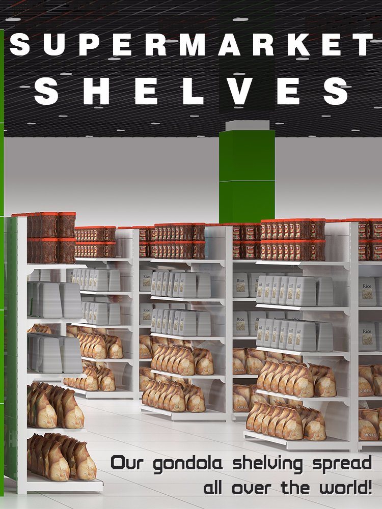 Supermarket Equipment Customized Grocery Store Shop Shelf