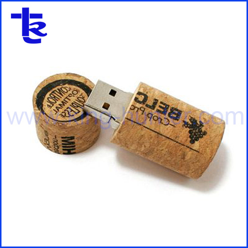 Wine Cork USB Flash Memory Drive for Promotional Gift