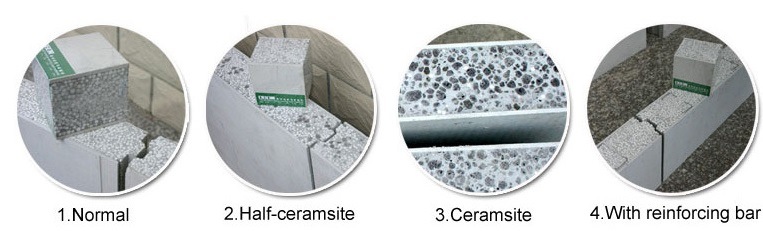 Lightweight and Good Thermal EPS Foam Block for Exterior Wall