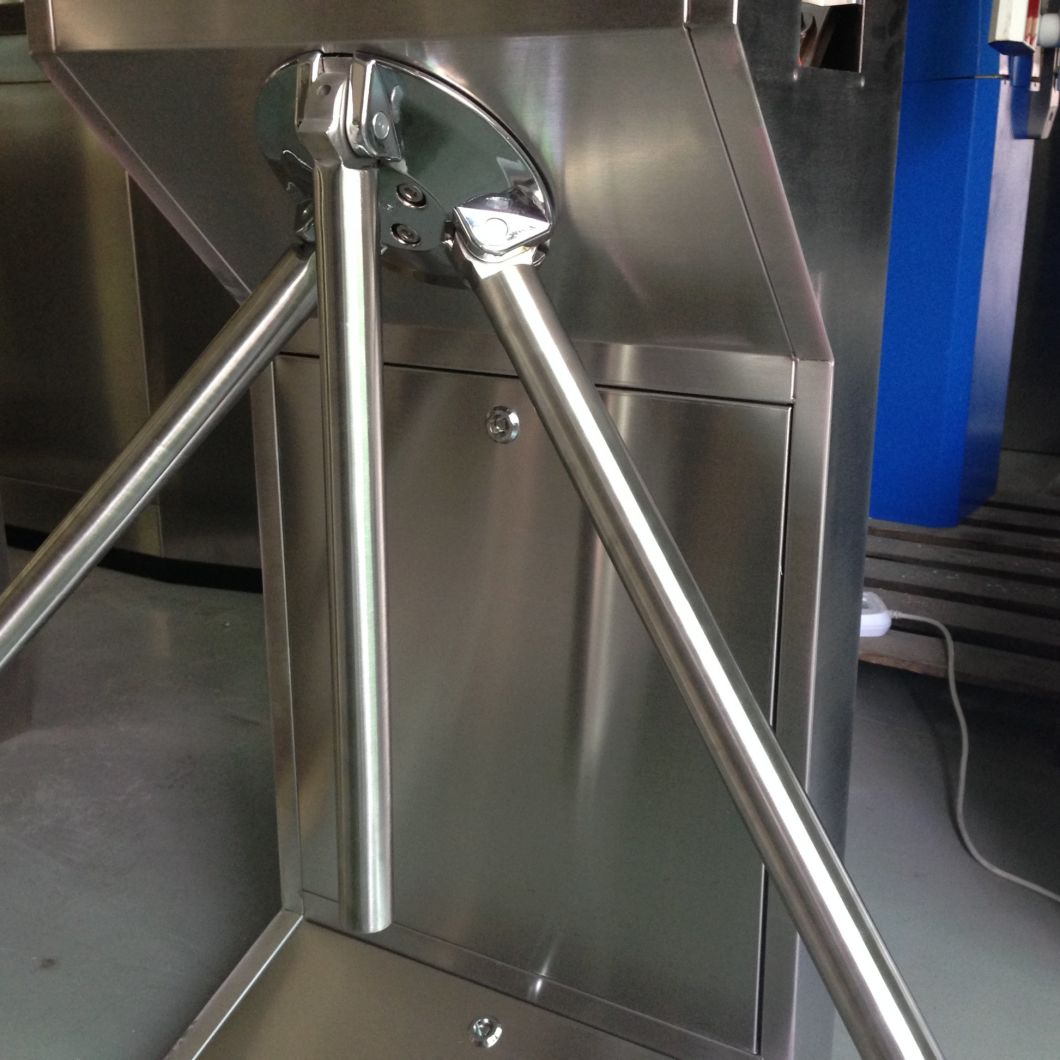 Stainless Steel Automatic Tripod Turnstile with Intrusion Security Alarm