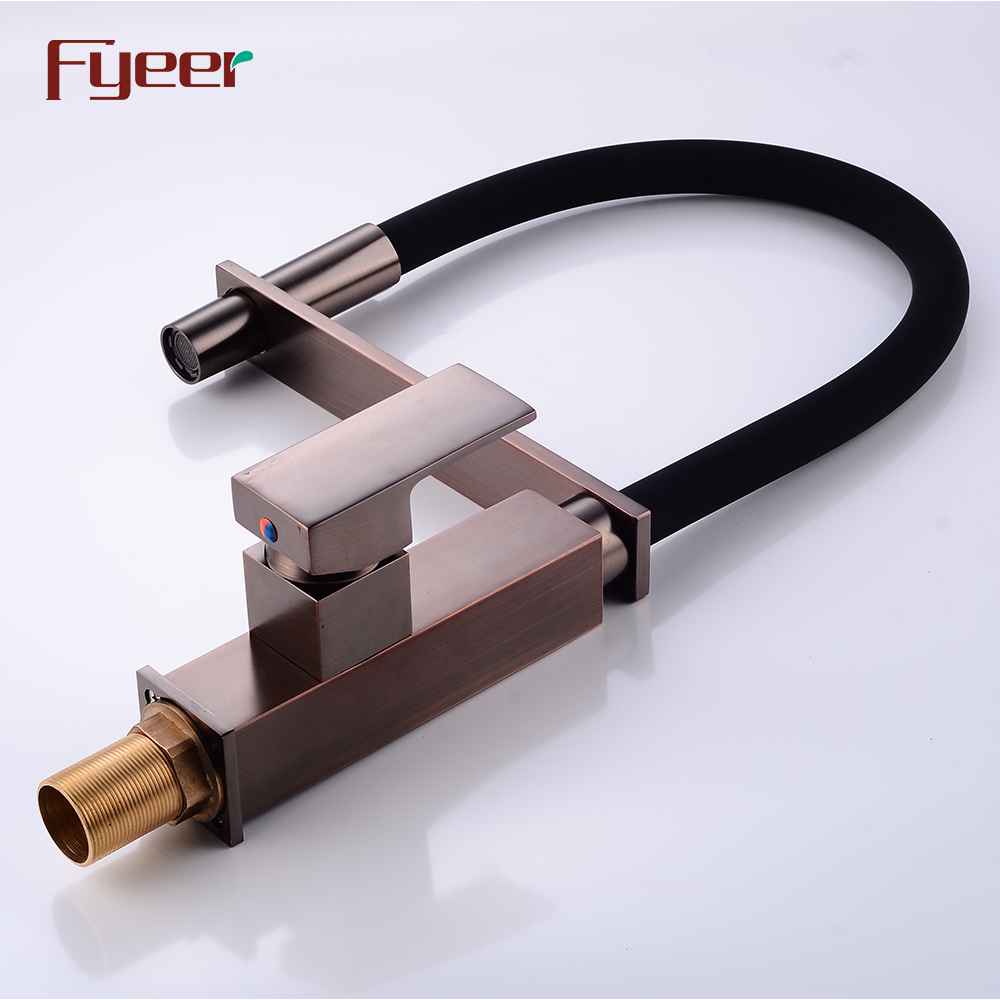 Fyeer Modern Orb Flexible Kitchen Sink Faucet