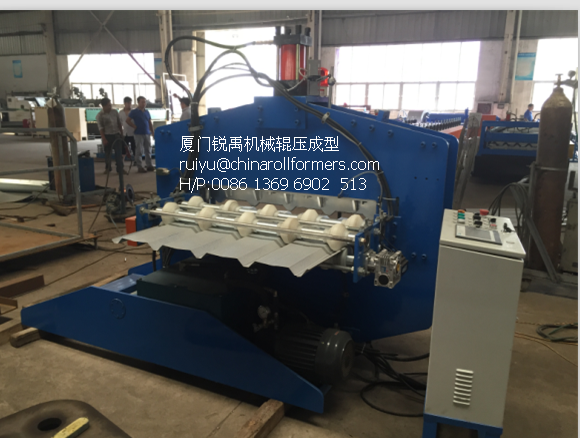 Automatic Metal Roof Sheet Crimping Bending Machine