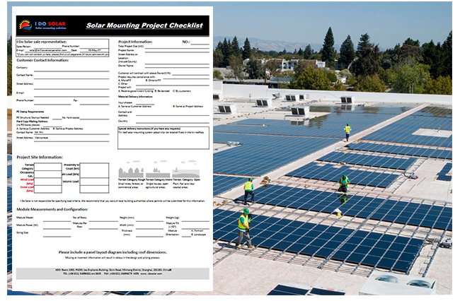 New Design Roof Solar Mounting Structure (NM0109)