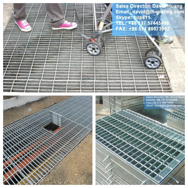 Hot DIP Galvanized Steel Grating Sheets for Floor Plates