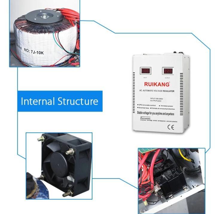 1000va Wall- Mounted Type Voltage Stabilizer