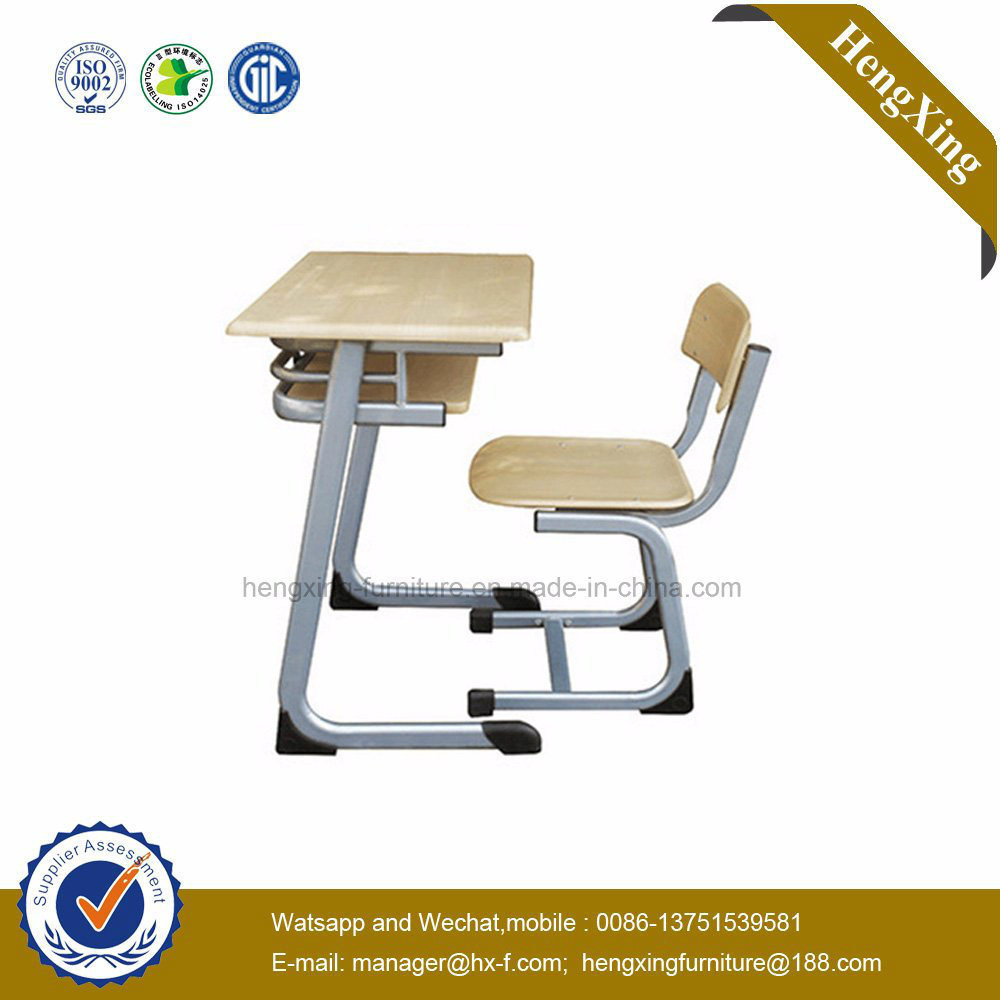 Double Student Desks and Chair for School Furniture Student Desk (HX-5CH237)