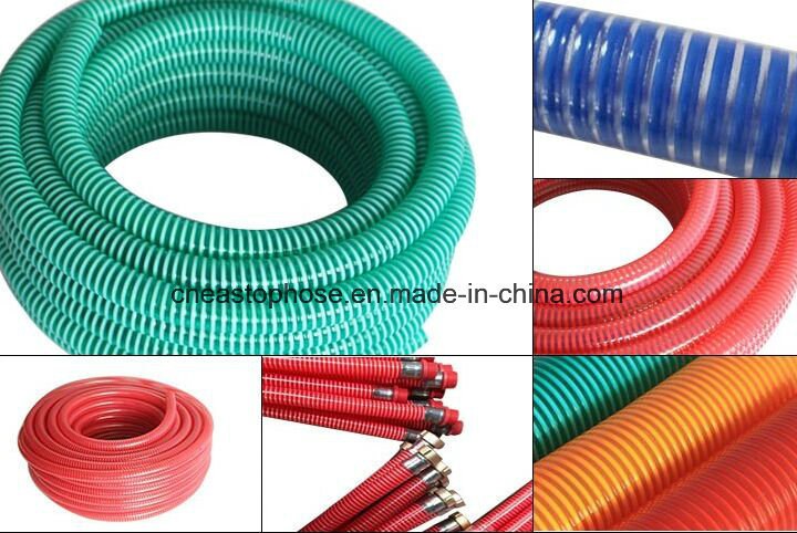 Big Size PVC Spiral Suction Hose in Construction and Mining