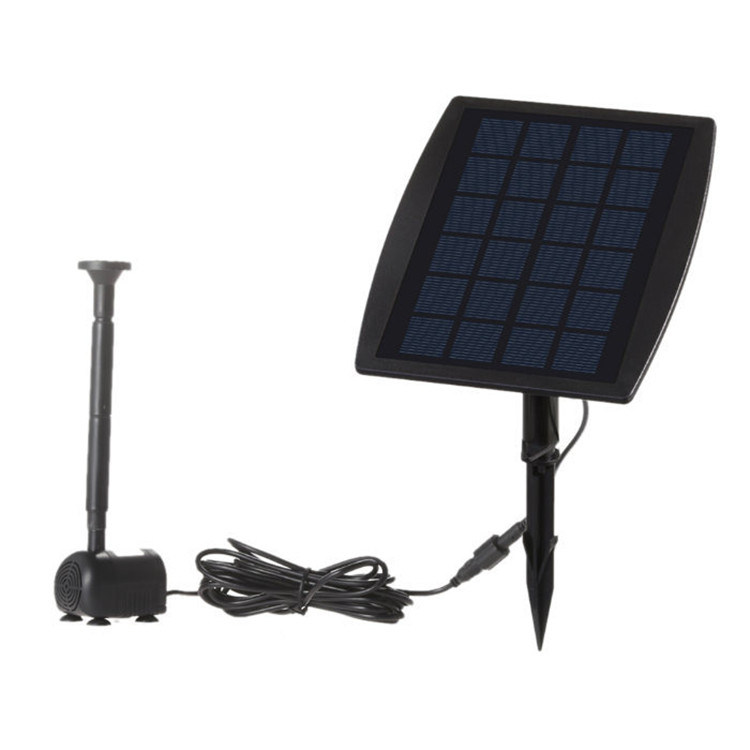 Landscape Water Mini Solar Panel Fountain Pump 9V 2.5W Solar Garden Pool Water Pump