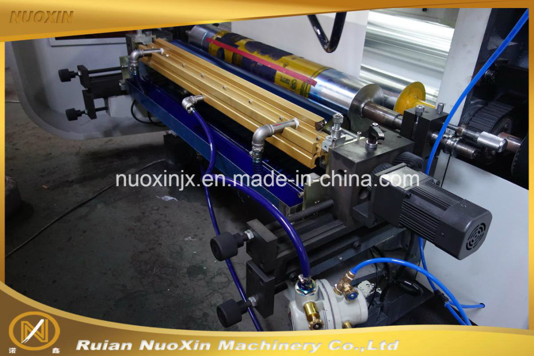 Nuoxin 4 Colour Plastic Film Flexography Printing Machine