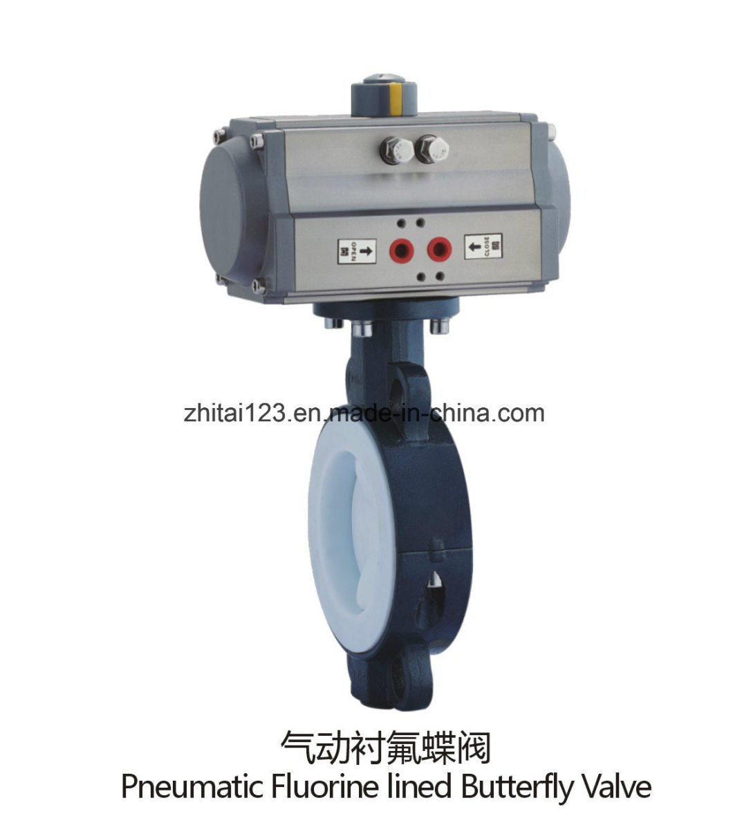 Butterfly Valve with Pneumatic Actuator