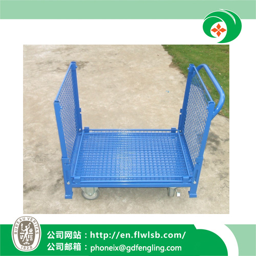 Foldable Steel Roll Container for Warehouse with Ce