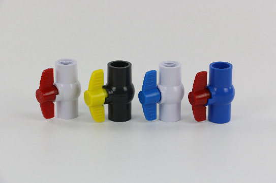 Manufacturer PVC Plastic Thread Ball Valve