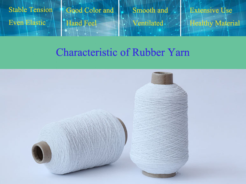 100# Colored Elastic Yarn for Ribbon Knitting