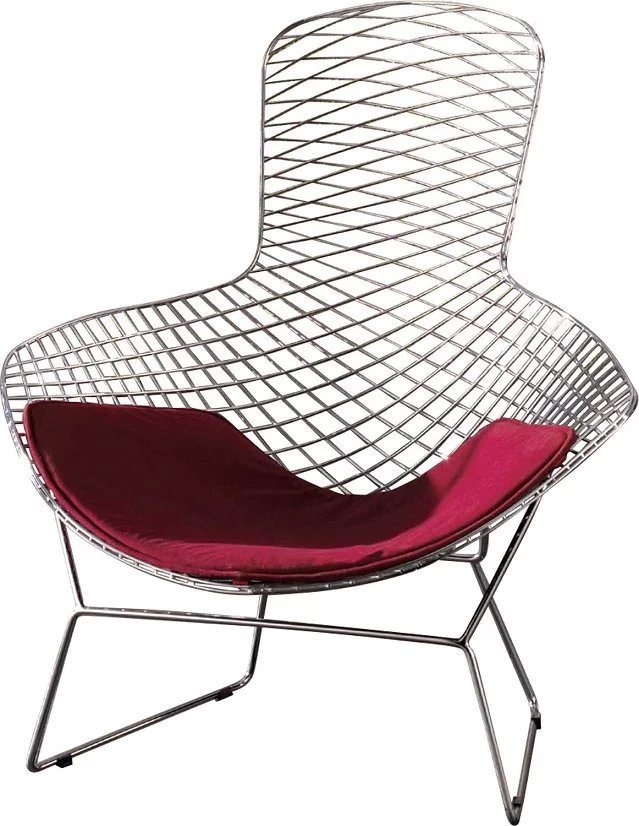 Solid Stainless Steel Wire Lounge Chair