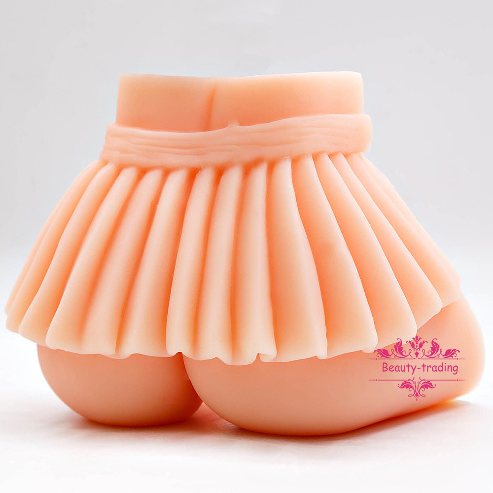 Adult Sex Product Ass Artificial Vagina Pussy Sex Doll for Male with Sexy Skirt