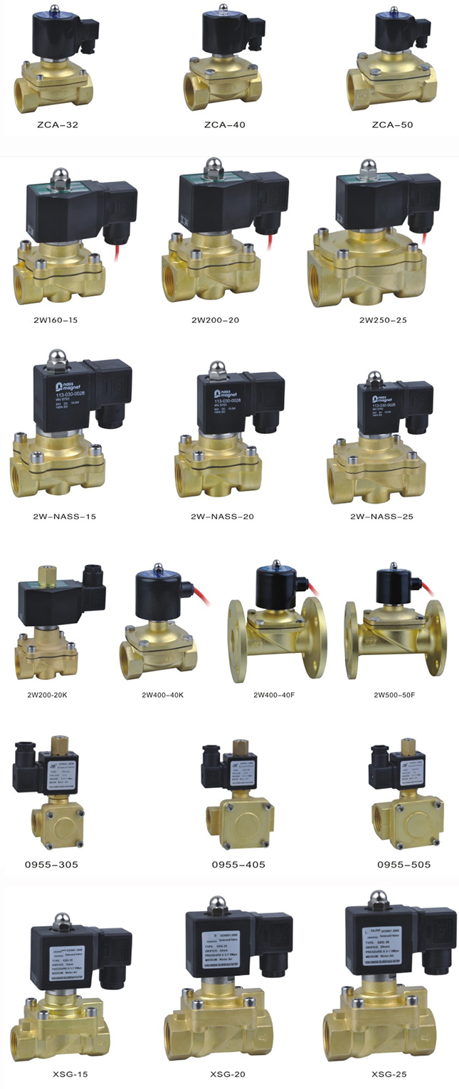 2/2-Way Water Air Steam Solenoid Valve