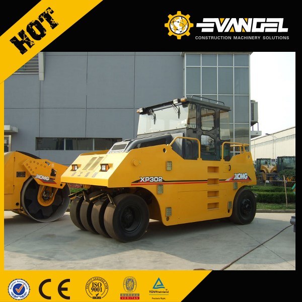 China 26 Ton Road Roller XP261 Tyre Rubber Tire Road Roller for Sale